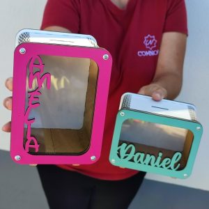 Mealheiro Com Nome Colorido