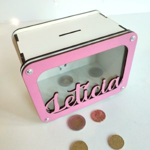 Mealheiro Eco com Nome colorido