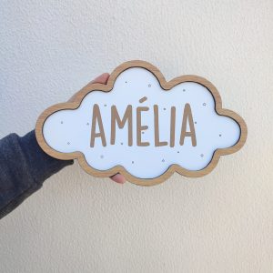 Nuvem Decorativa com nome