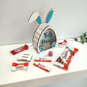 Caixa mealheiro em coelho